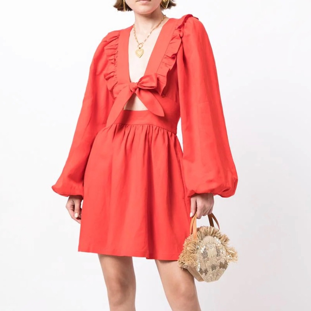 Harvey Nichols Rebecca Vallance Red dress size 10 (European size) Del Rio Mini